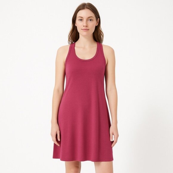 REITMANS Hyba pink athletic dress racer back soft jersey lightweight medium - Picture 1 of 7